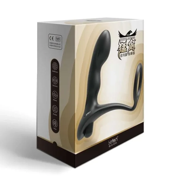 Leten Silicone Prostate Massager Anal Plug