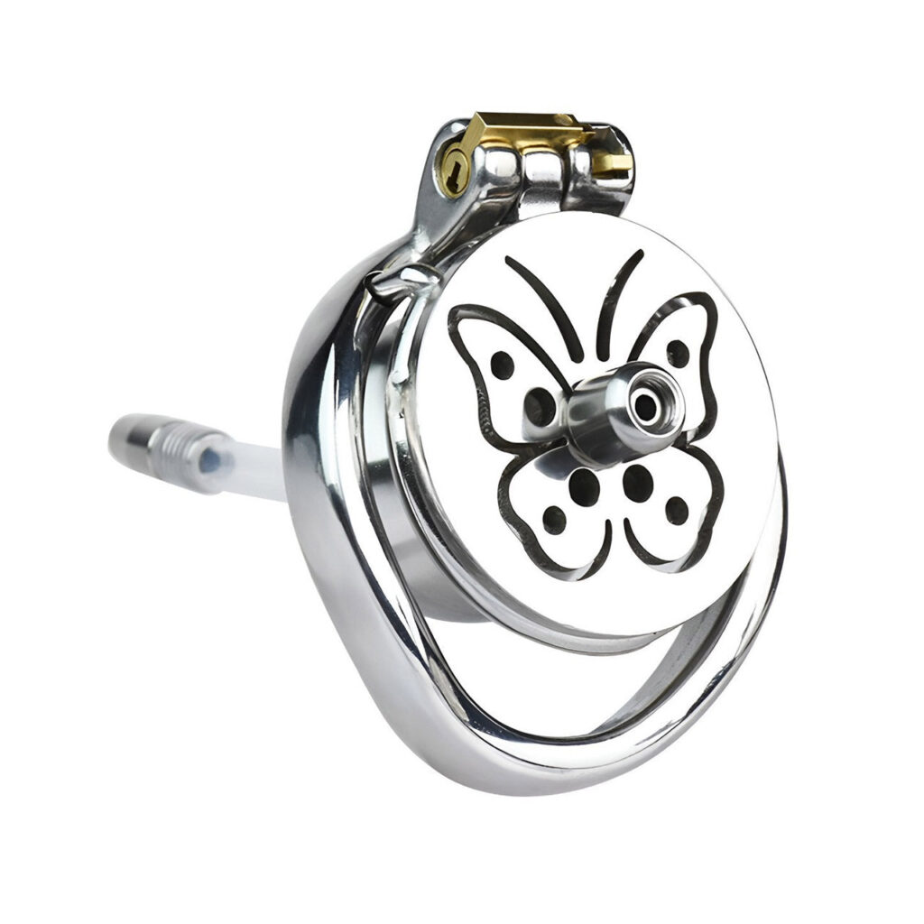 Butterfly Inverted Chastity Cage