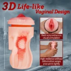 Leten Grenade 2 In 1 App Remote Control Fleshlight And Pocket Pussy