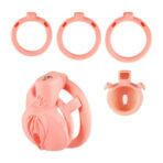 Lockink Pink Camouflage Chastity Cage